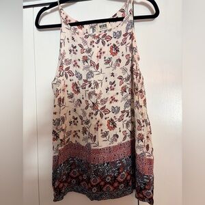 Floral Print Women's Top - Multicolor